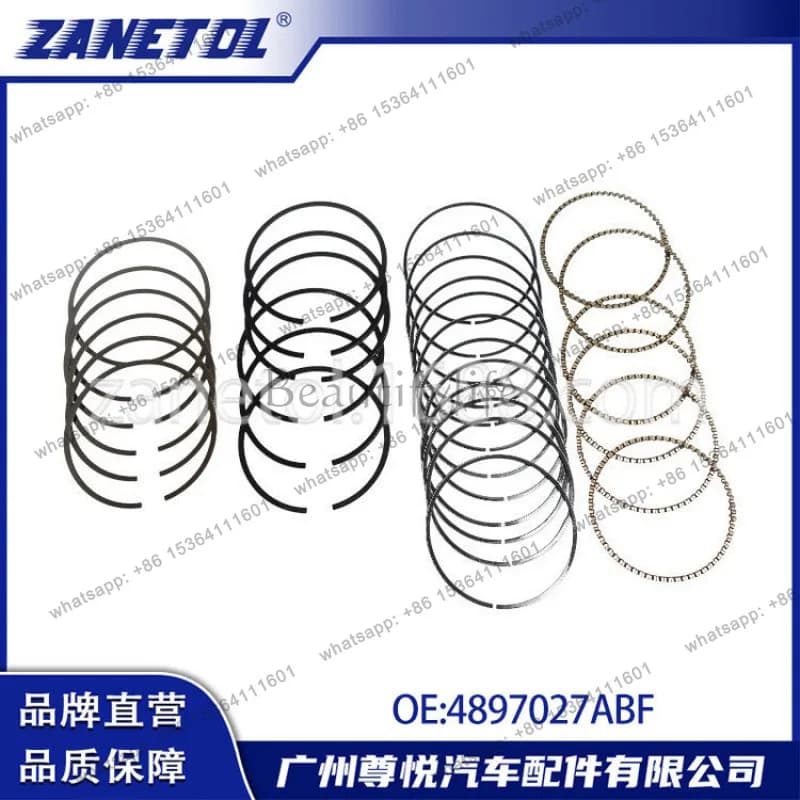 Applicable to 300C/2.7 piston ring + 0.5 4897027ABF