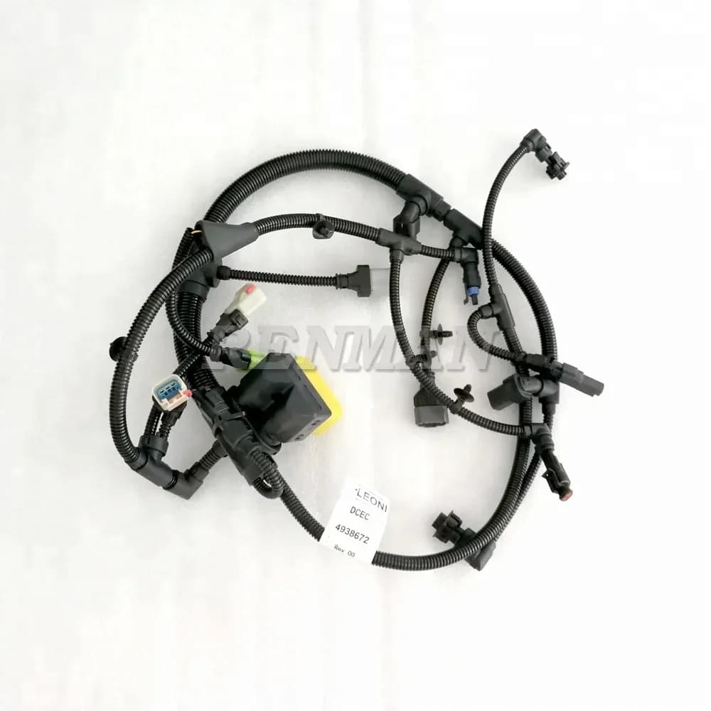 QSB4.5 ISDE Cummins Engine Parts Electronic Control Module Wiring Harness 4938672 4933296 5367724