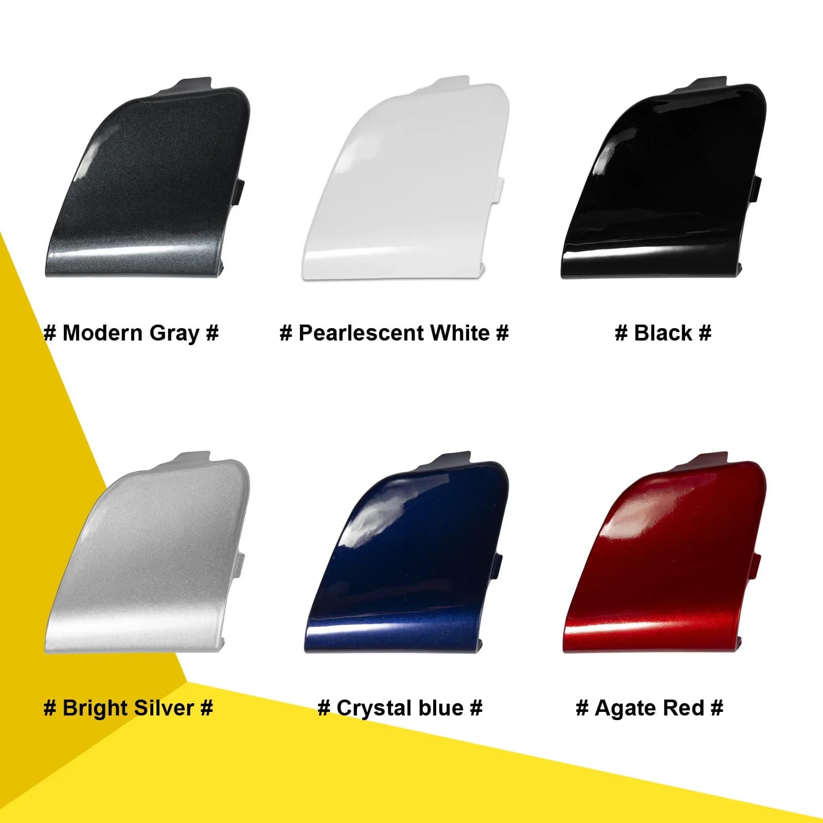 For Mazda MX-5 Miata MX5 2016 2023 Front Bumper Tow Hook Cap Towing Eye Cover N24350A11 Car Accessories