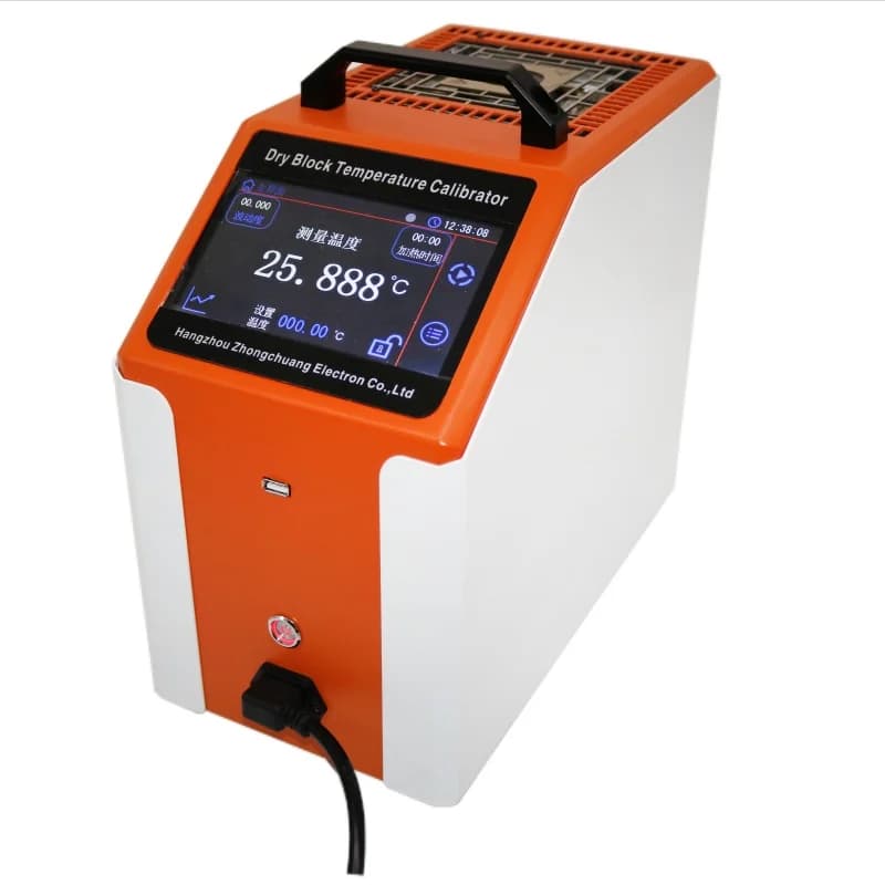 50-660℃ 110V or 220V Portable Dry Block Temperature Calibration Dry Well Furnace Temperature Instrument