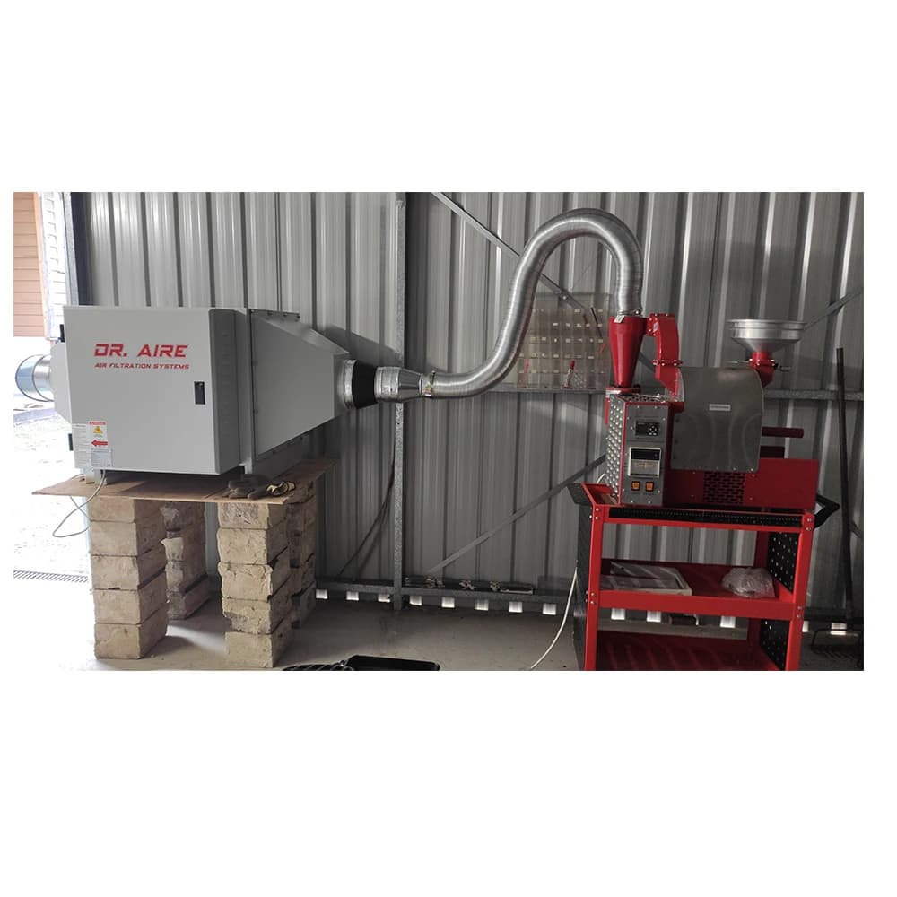 DR AIRE 98% Fume Removal Rate  Electrostatic Precipitator Esp Coffee Roaster Smoke Filter