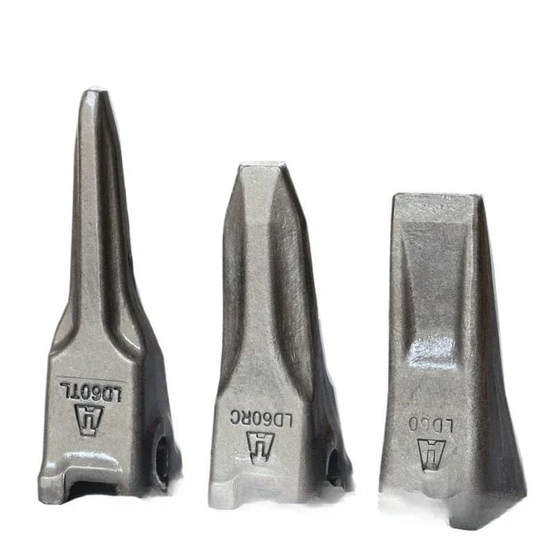 Sany excavator bucket teeth 55 60 75 135 195 205 215 245 wear-resistant forged teeth broken edge
