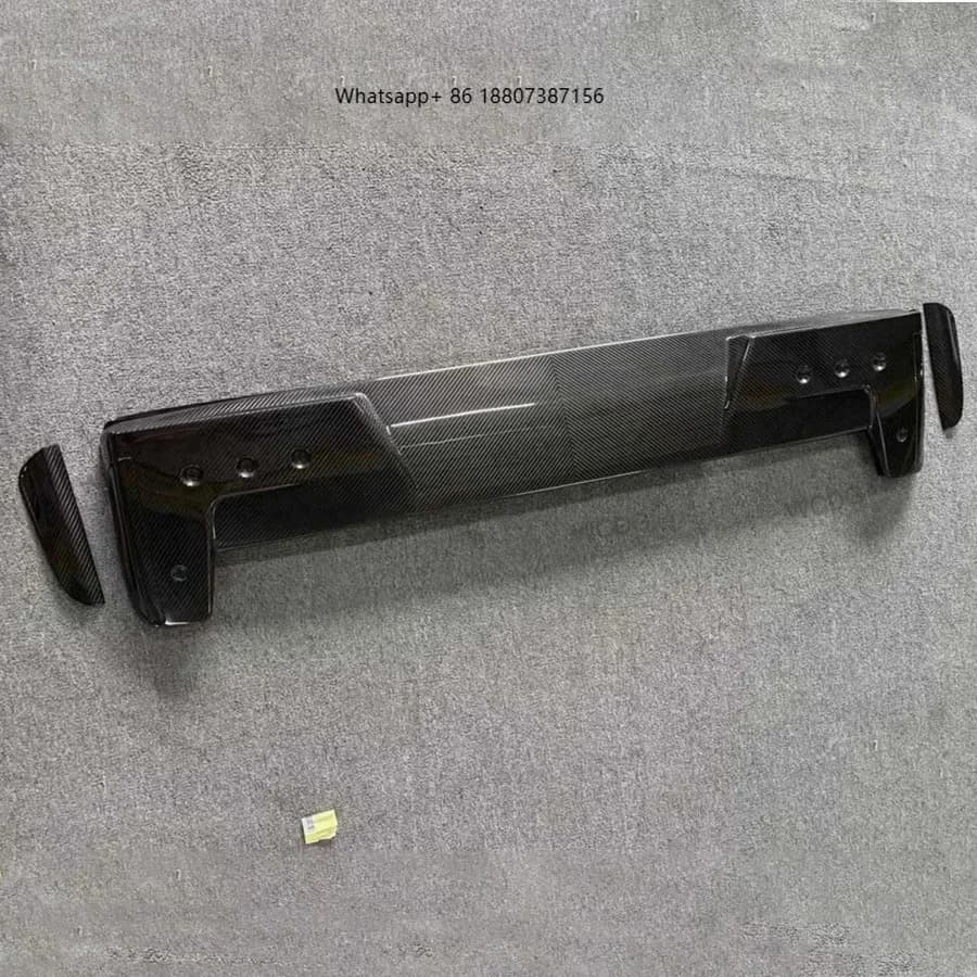 B-S Style Dry Carbon Fiber Roof Wing forMercedes Benz G Class W465 G63 2025+Front Roof Spoiler With LED Light Car Body Kit