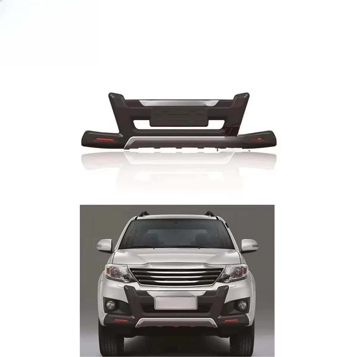 Car Conversion Front Rear Bumper Body Kits Facelift Bodykit for Fortuner 2012- 2015