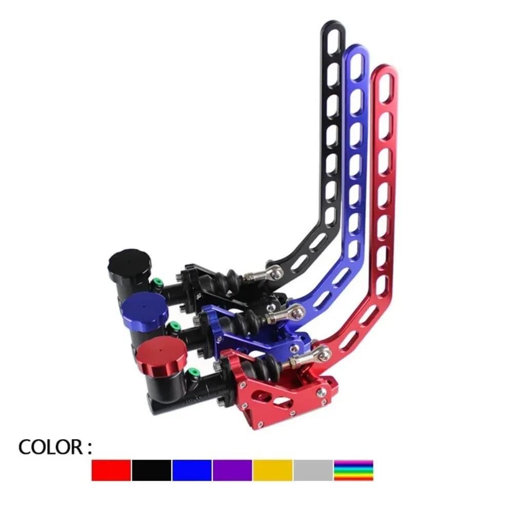 Modificación de automóviles: Freno de mano hidráulico de mango largo para drifting, personalizado y adaptable para carreras.