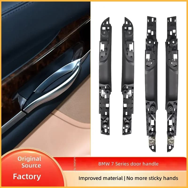 For 2009-2015 BMW 7 Series F02 730 740 750 Interior Door Handle Armrest Cover Trim Replacement