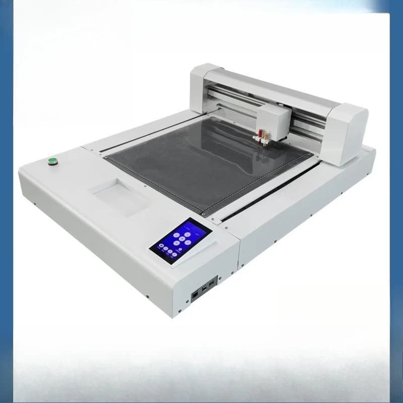 Flat self-adhesive digital die-cutting machine Platform packaging box proofing machine Cardboard film special-shaped cutting