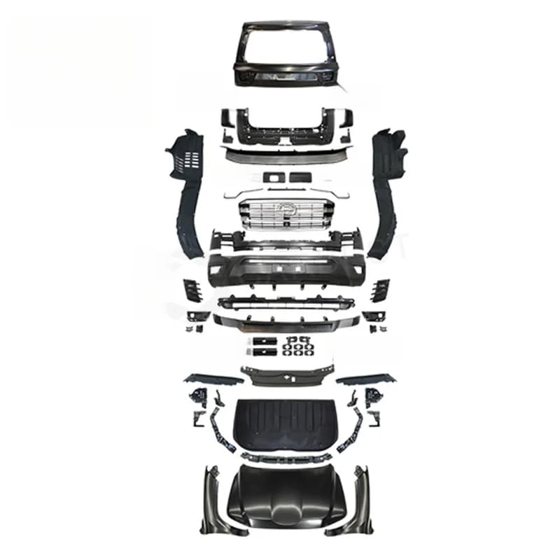 High Quality CARBEST New Design 2008-2021 Car Accessory Upgrade LC200 Body Kit Convert To LC300 2022