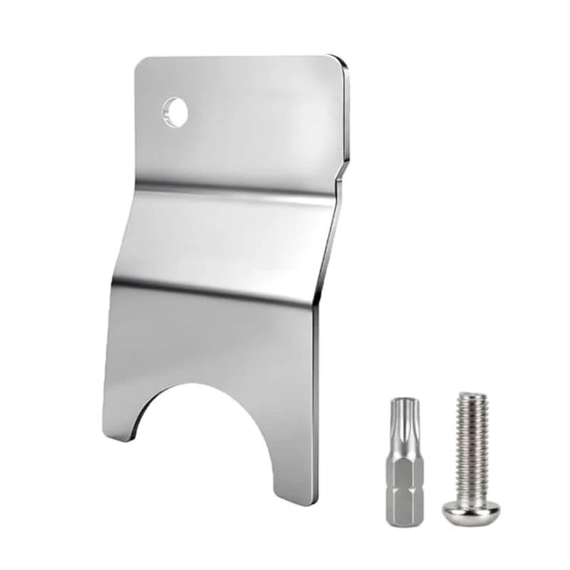 37JE Pickup Security Bracket for 2024-2026 Rear Gate Use, No Drill Metal Hardware with Factory Mount Use, Screw, and Driver Bit