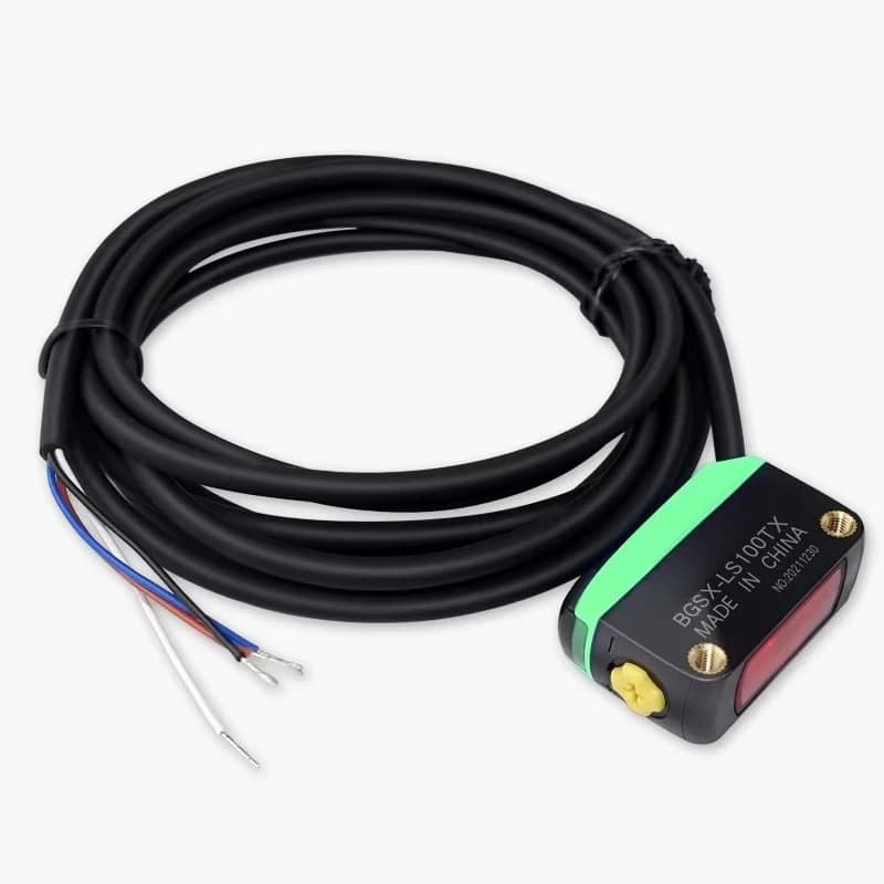 Matrix Rectangular Strip Light with Diffuse Reflection Photoelectric Switch Sensor Red LED Circuit Board Adjustable Detection