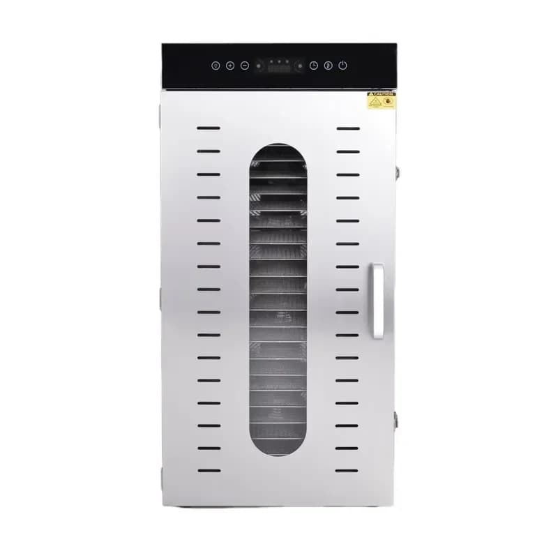 Prosumer 24 Tray Food Dehydrator Bridge Between Home & Commercial Use 2000W Digital Timer/Temp Stainless Steel Housing