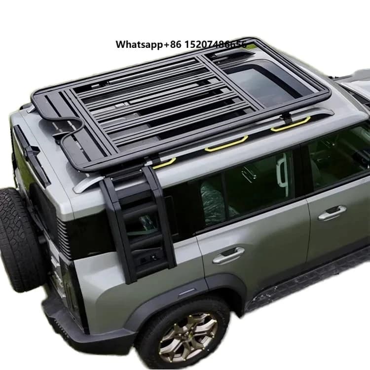 Wholesale Road 4x4 Aluminum Alloy Roof Rack Land  Heavy Duty High Load Capacity B2B Custom