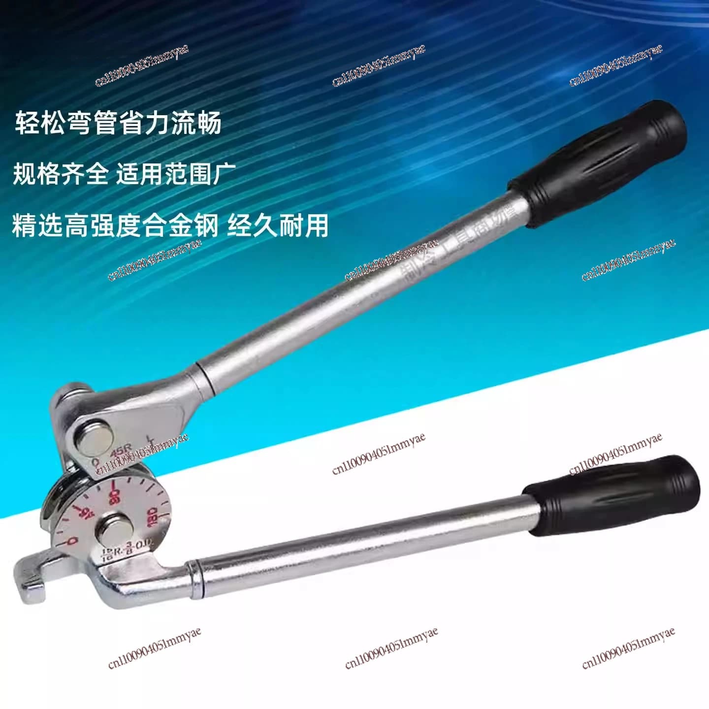 Manual stainless steel aluminum alloy pipe bender air conditioning copper pipe bender 6-22MM