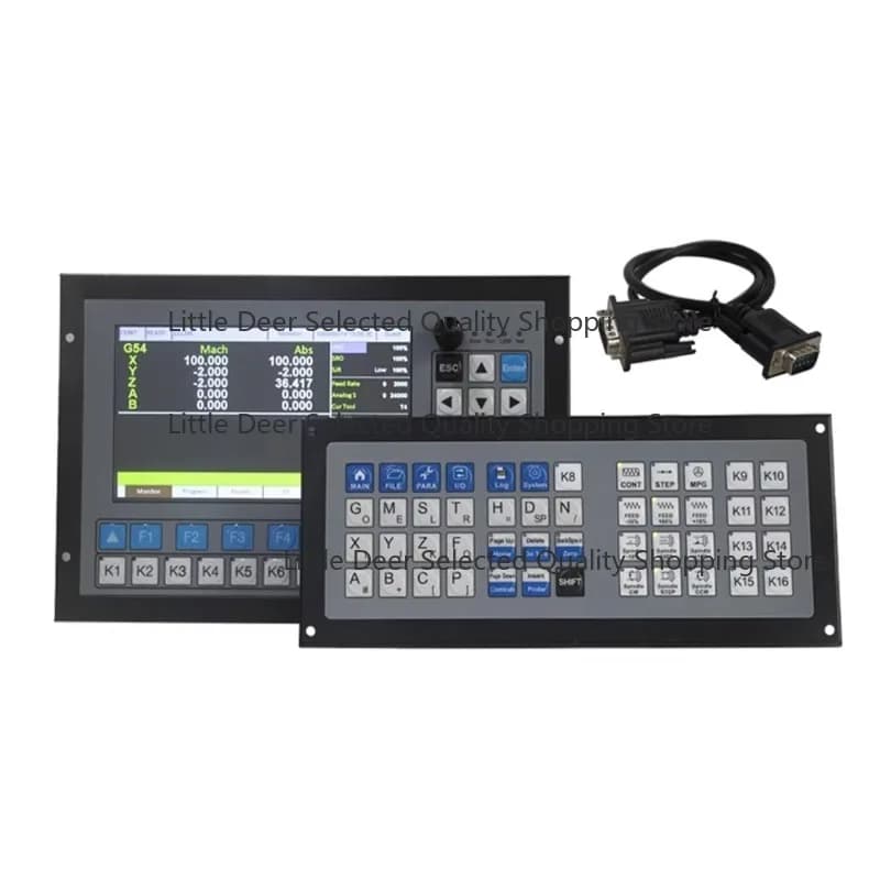 Automatic CNC Controller  Expert 3/4/5 Axis Support Close-loop Stepper With Keyboard for Milling Machines