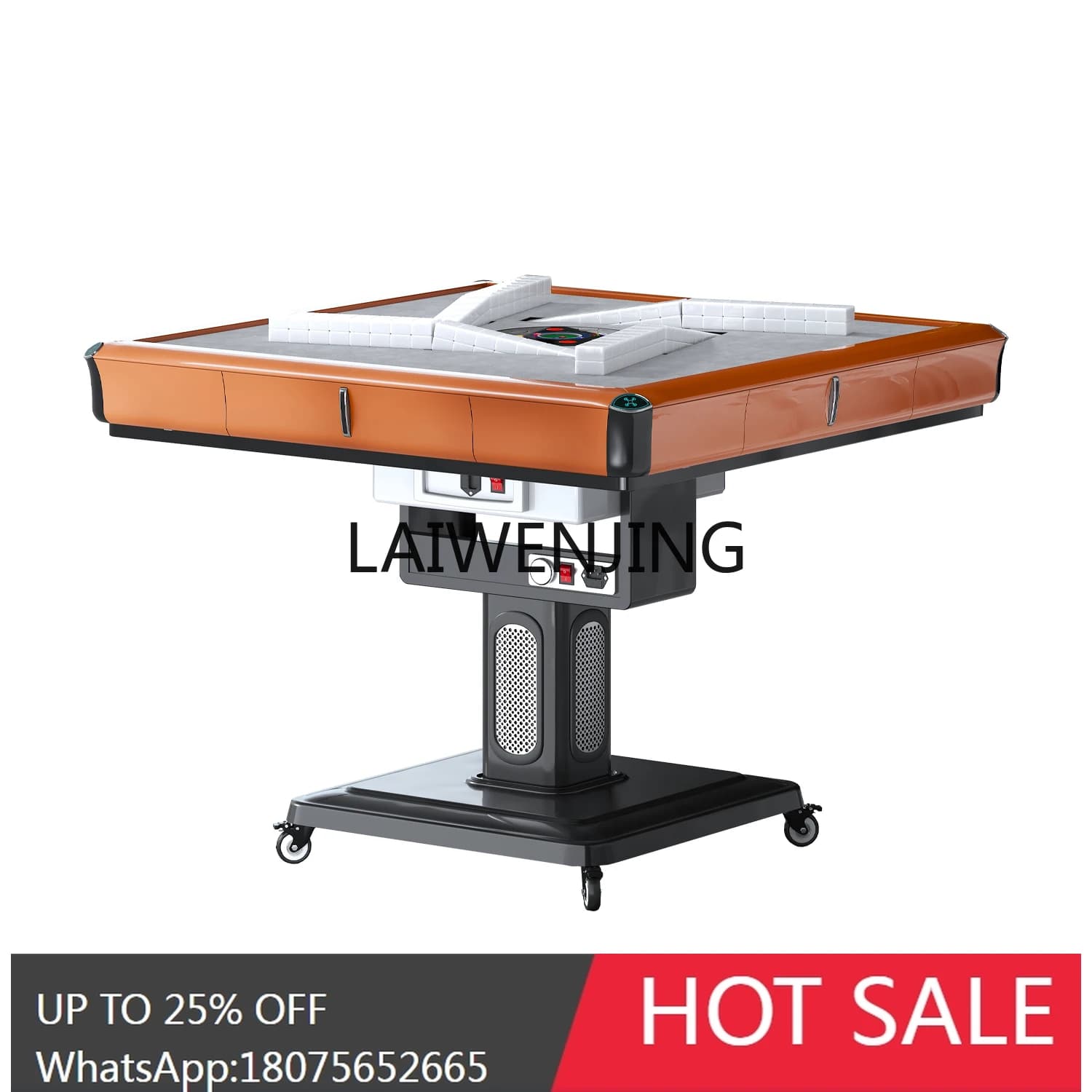 mahjong machine automatic folding household smart dining table dual-purpose