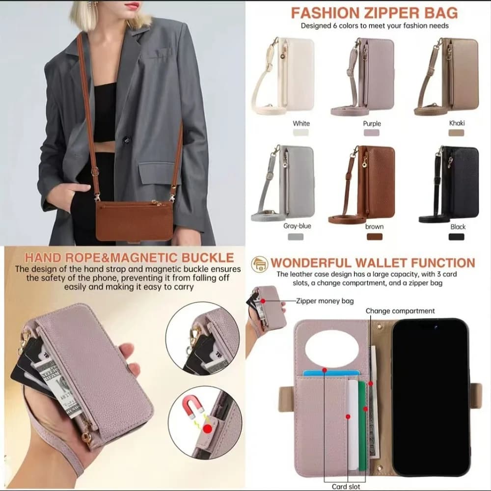 Retro PU Leather Wristband Flip Cover for iPhone 17 16 15 14 Plus 13 12 11 Pro Max with Built-in Wallet Cards Case