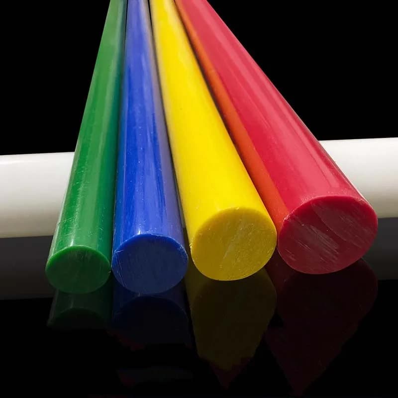 POM Delrin Round Rod Polyoxymethylene Rod Black White Red Blue Yellow Green DIA 3mm 4mm 5mm 6mm 7mm 8mm 10mm 11mm 12mm -100mm