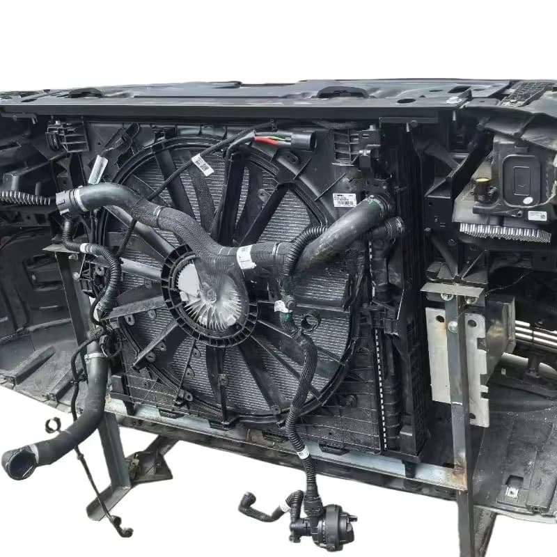 Original Black Body Kit Bumper for 2023-2025  Range Rover Autobiography Front Bumper Grille Assembly Radiator Fan.