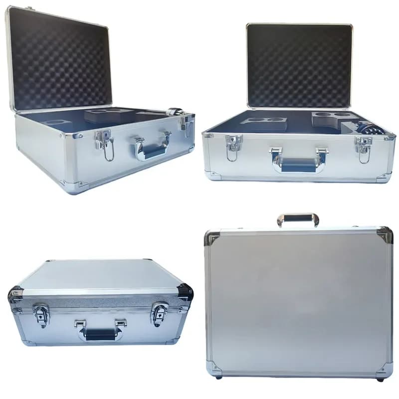 Customizable-Source Factory Suitcase Customized Aluminum Magnesium Alloy Tool Storage Box Instrument Storage Aluminum