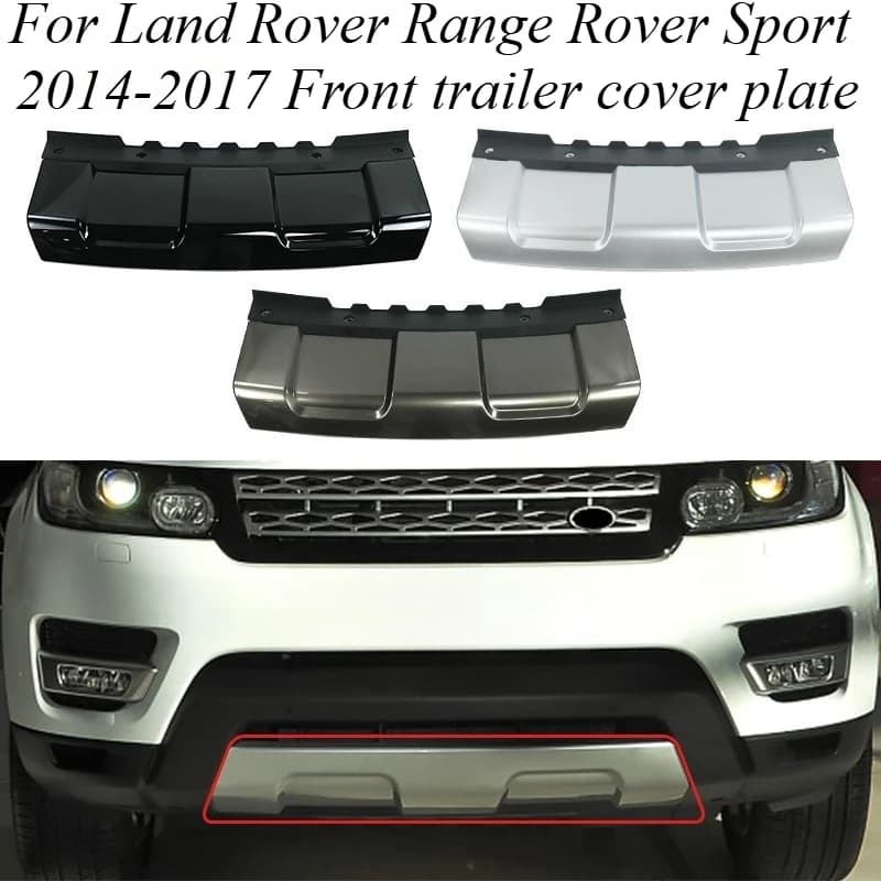 For Range Rover Sport 2014 2015 2016 2017 Front Rear Bumper Tow Hook Cover Exterior Protective Trim Panel Car Styling Accessorie