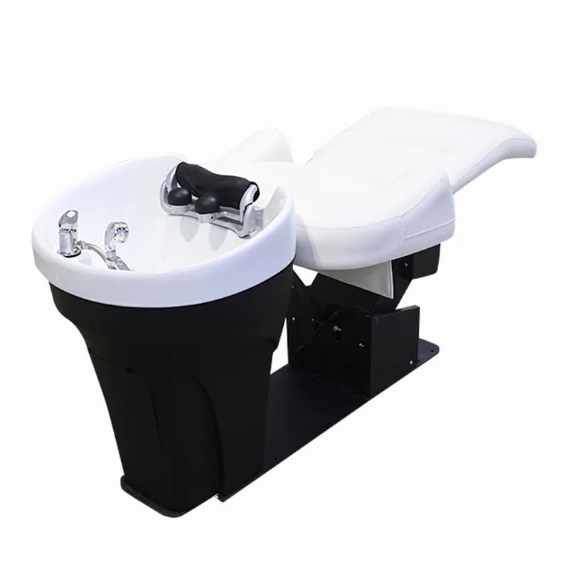 Electric lift shampoo bed New Internet celebrity tide shop reclining chair massage flush bed Japanese physiotherapy bed