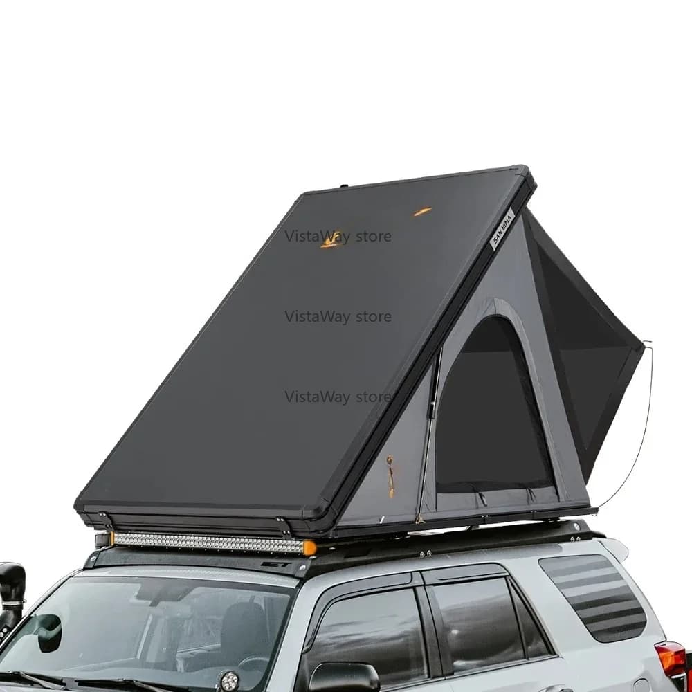 HIMA Easy Setup Aluminum Hardshell Car Rooftop Tent Waterproof Lightweight Roof Top Tent for 4x4 Offroad Camping Overlanding