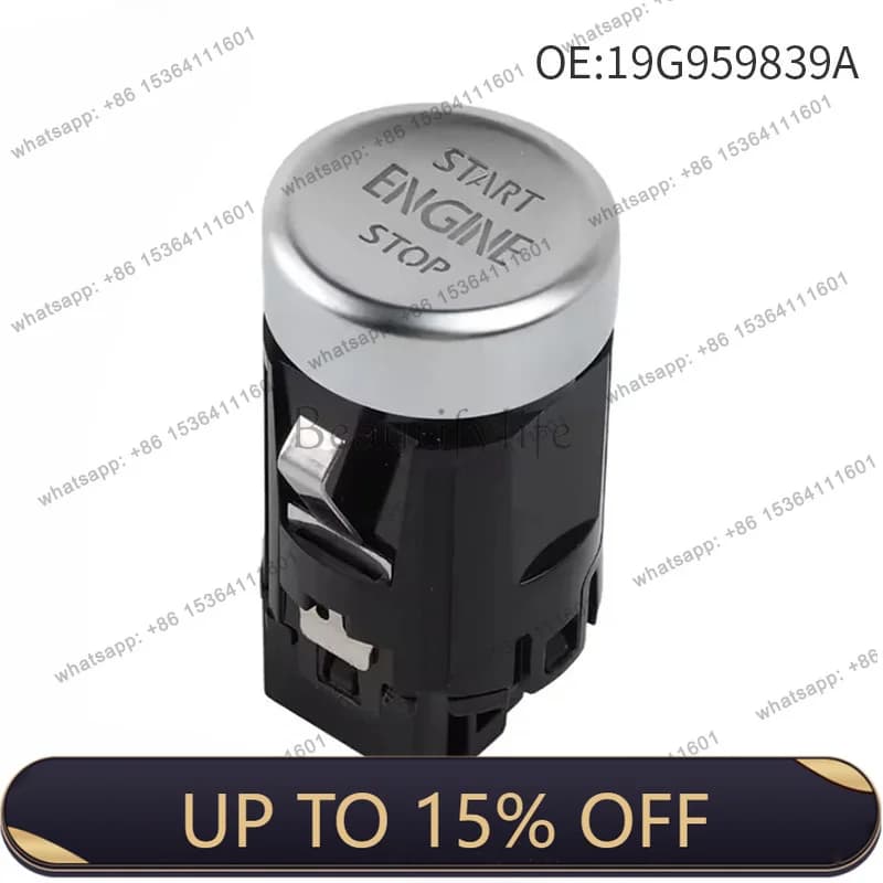 ZJ.19G959839A is suitable for automobiles, one-button start switch, ignition button