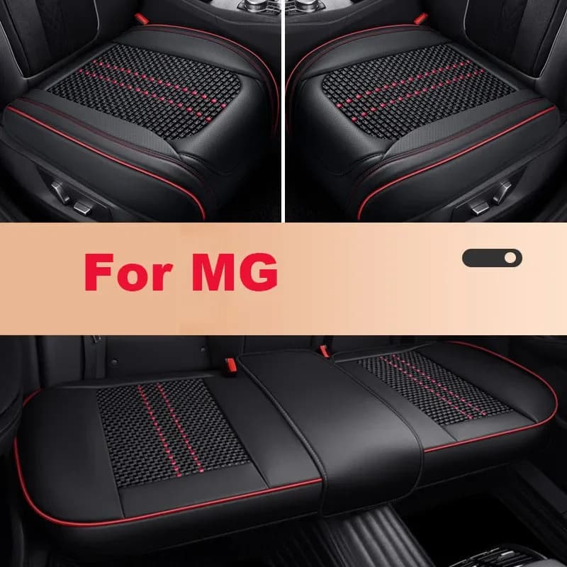 New Universal Style Ice Silk Car Seat Cover 3D Cushion for MG ZS EV GT EHS RX5 MG4 MULAN MG5 MARVEL R MG6 Interior Accessories
