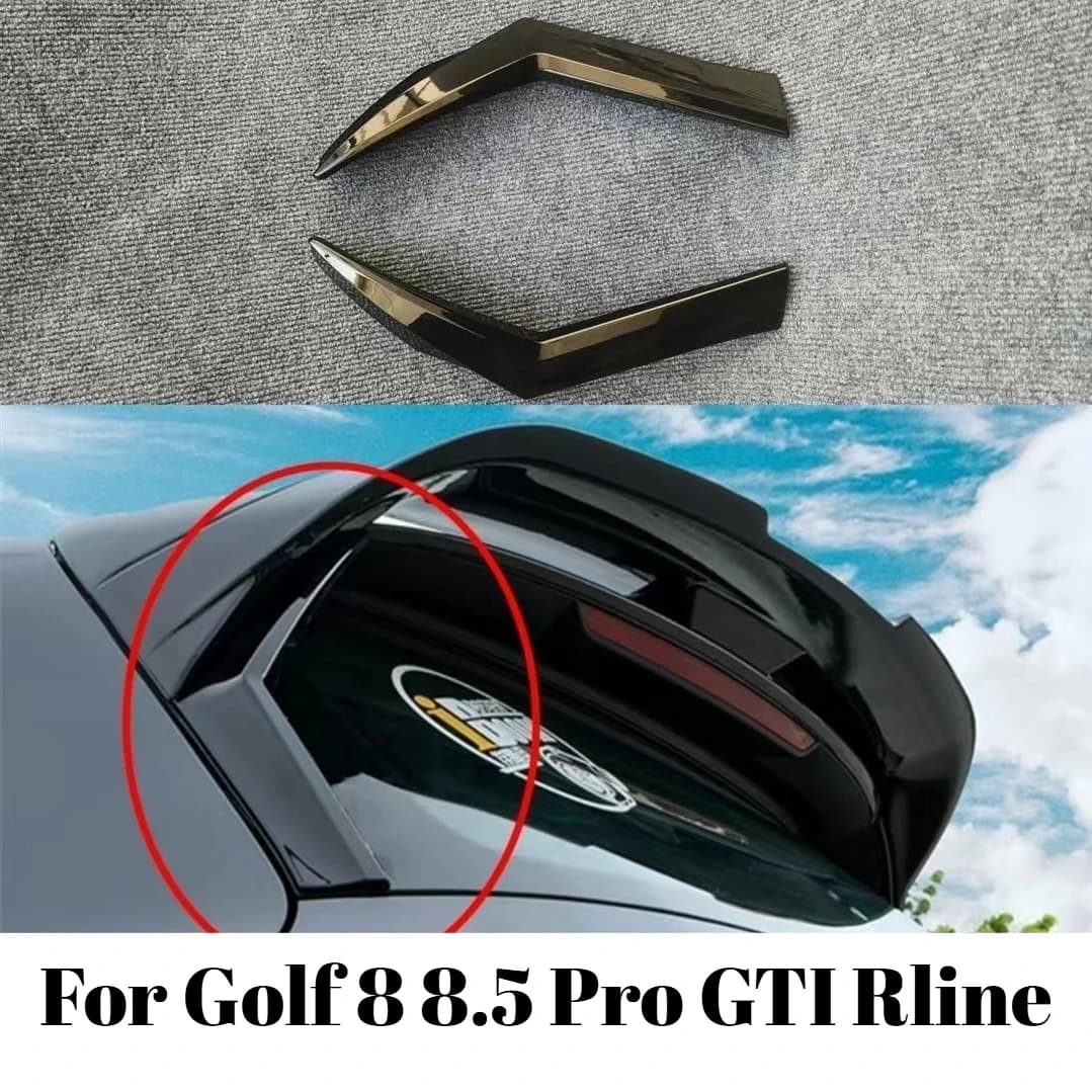 Side Wing Sticker For Golf 8 8.5 Pro GTI Rline ABT Style Rear Glass Decoration Trim Exterior Car Styling Auto Accessories