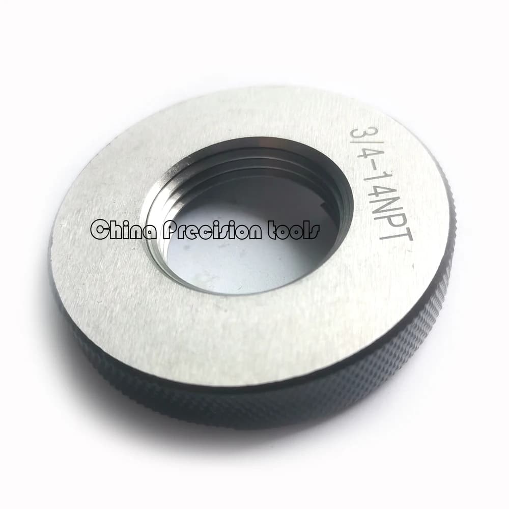 American Tapered Pipe Thread Ring Gauge NPT 1/16 1/8 3/8 1/4 1/2 3/4 NPT1'1/4 NPT2 Pipe Thread Gage 1/16-27 1/4-18 1/8-27 3/8-18