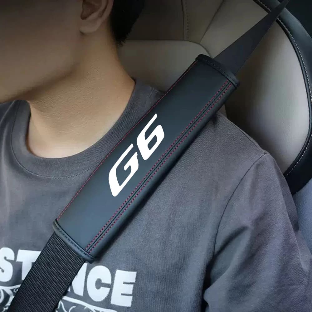 2PCS High Quality Car Seat Belt Protection Shoulder Pad Cover For Xpeng G6 G9 P5 P7 Xpeng Car Styling Seat Belt Cover