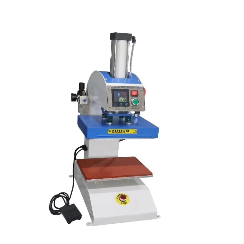 Small Kids T-Shirt Heat Press Machine 10x10cm Air Pressure Iron Fabric Transfer Force for Chest/Neck Shirts - Printing Engine
