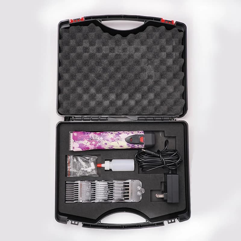 Dog Grooming Tool Purple Lithium Battery Rechargeable a -series Dog Hair Clipper Machine