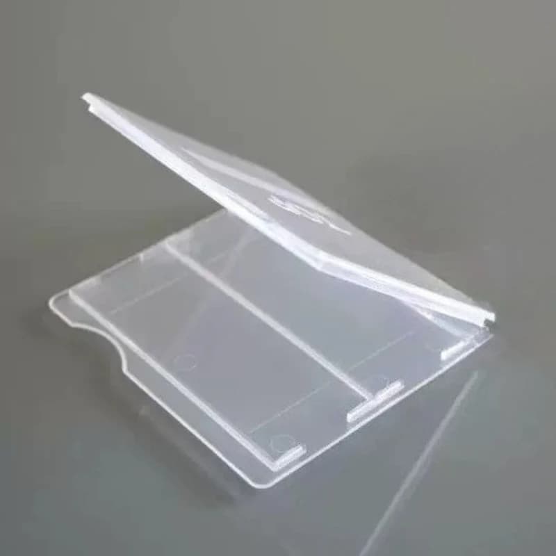 5PCS Slides Storage Holder Box Microscope Slice Holder Case Plastic Can Hold Slice Tools