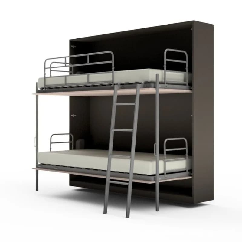 Hardware accessories bunk invisible bed, folding positive rollover Murphy bed hidden double wall bed
