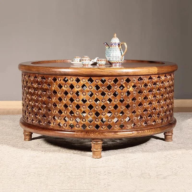 Classic Vintage Premium Beauty Coffee Table Luxury Design Coffee Table Aesthetic Trendy Table Basse Salon Living Room Furniture