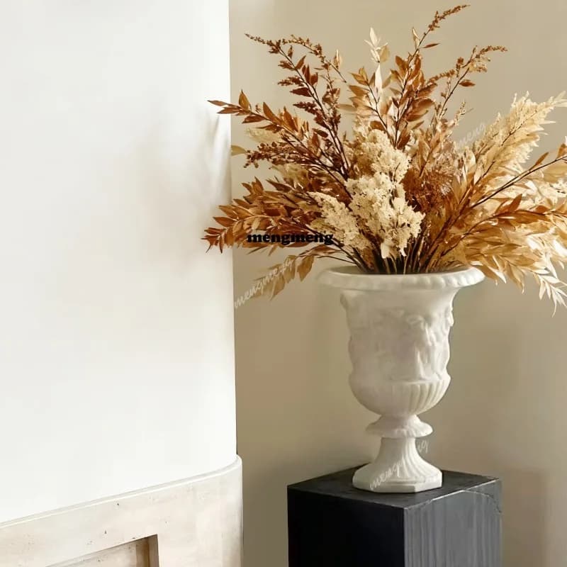 Light luxury flower pot villa home decoration outdoor wedding ornament window display decorative flower ware