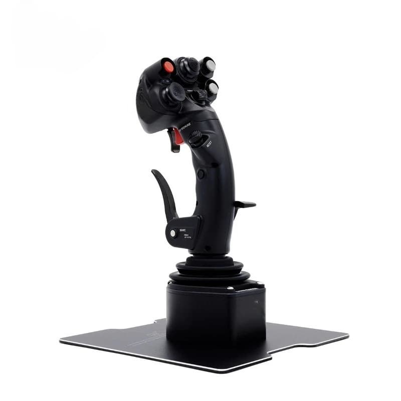 Full metal flight joystick flight simulation f16 f18