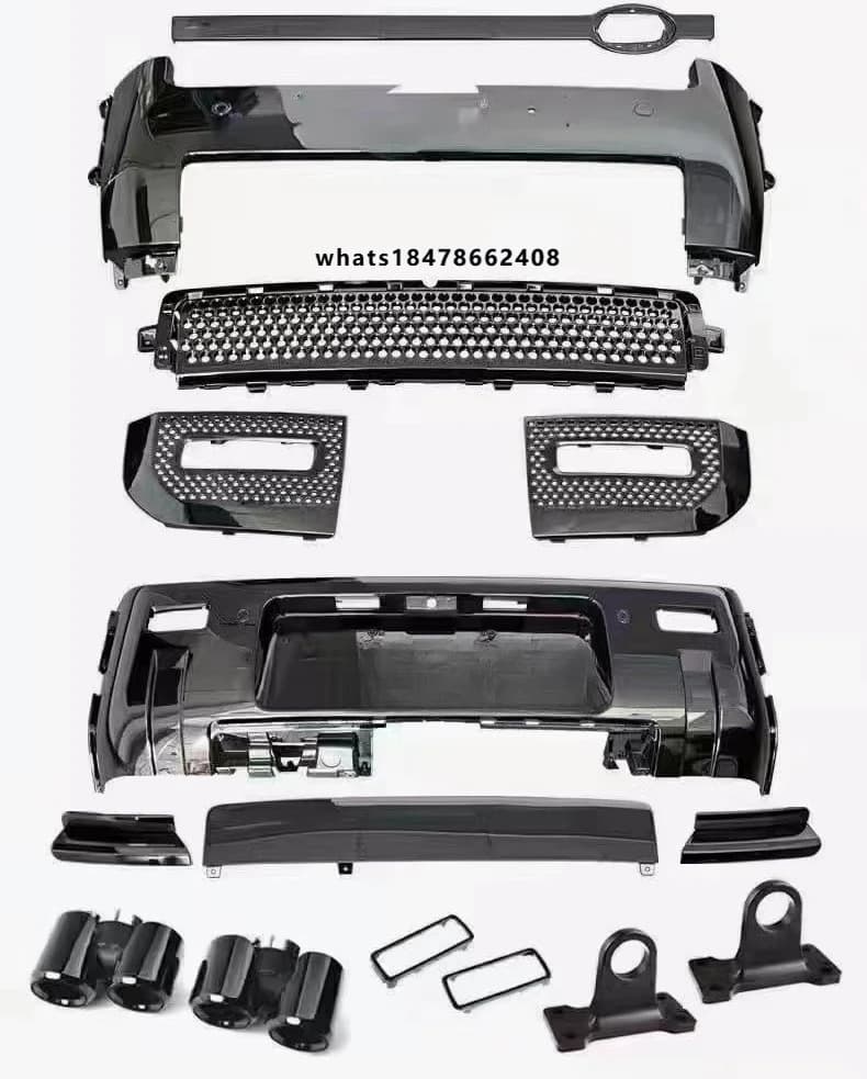 SUV Body Kit Accessories, Black 007 External Accessories for Land-Rover Defender 90 110