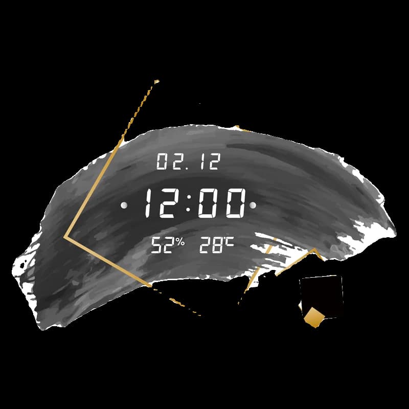 For Modern Smart Wall Watch Clock Design Original Modern Classic Wall Clock Digital Big Bedroom Horloge Murale Living Room Decor