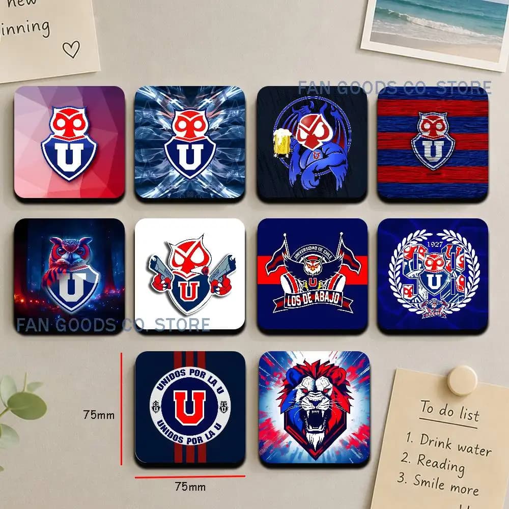 C-Chile University Logo Refrigerator Magnets Cute Cartoon Magnetic Personality Decorations Creative Gifts