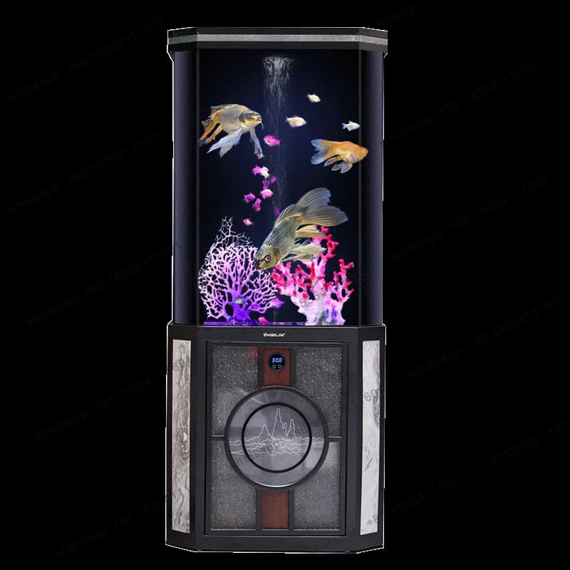 E home E tank new acrylic living room floor-to-ceiling large ornamental surface fish tank free of water change