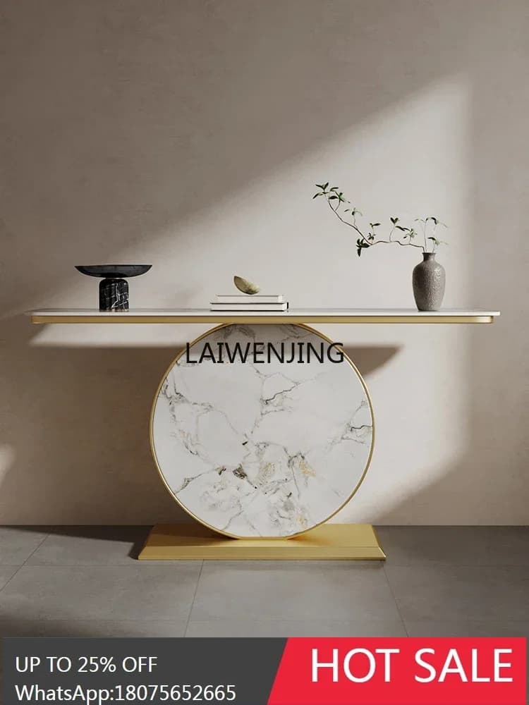 LY Light luxury entry entrance table, living room end view table, corridor entry decoration table, simple entrance cabinet