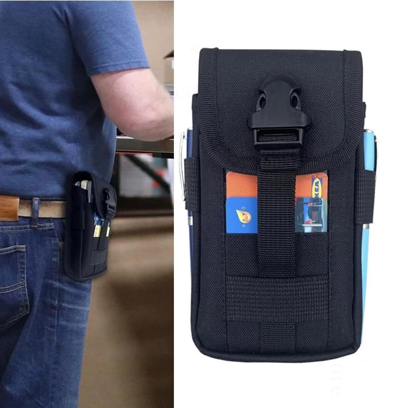Multi-card Cover Phone Holder Belt Wallet Case For Ulefone RugKing 5 4 3 2 Pro Waist Bag Phone Pouch For Ulefone T2 Pro S11 S1