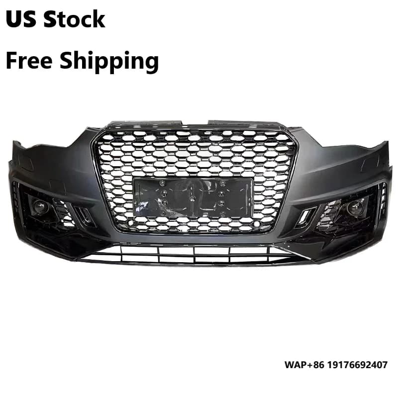 Car 12-16 A5 S5 B8.5 Modified RS5 B9 Style Front Bumper Body Kit W/ACC Sensor forAudi A5 SLINE S5 B8.5 2012 2013 2014 2015 2016