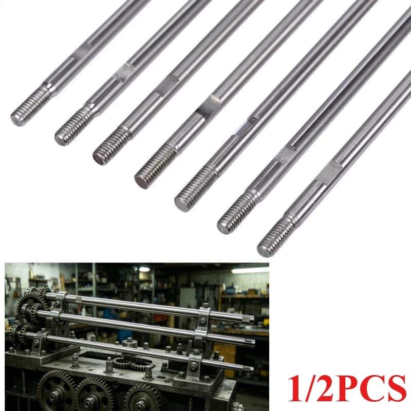 4mm 304 Stainless Steel Rod Precision Drive Shaft 10-35cm Round Metal Bar No Vibration Varilla Acero Inoxidable for RC Boat Axle
