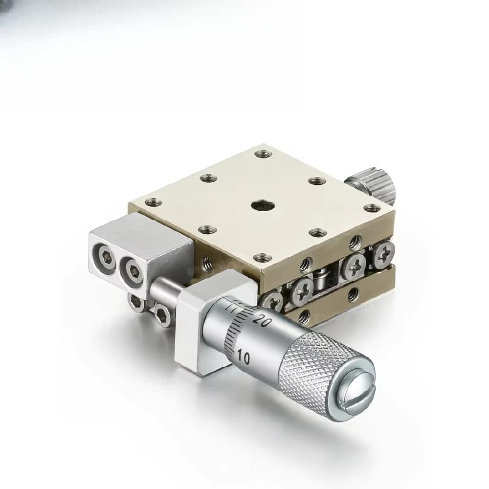 MBX25 High Precision Manual Positioning Stage 25*25mm X-Axis CNC Machine Stainless Steel Industrial Linear Guide Blocks