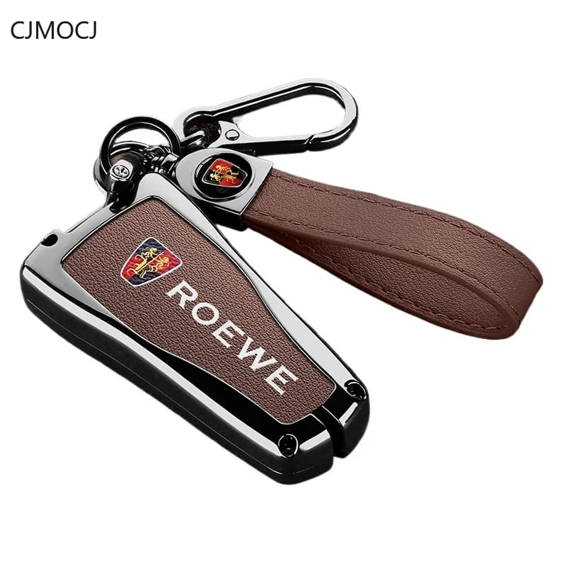 Premium Zinc Alloy Key Cover Case for Roewe E550/e50/550 Smart Edition - Protective Key Fob Shell Keybag Keychain