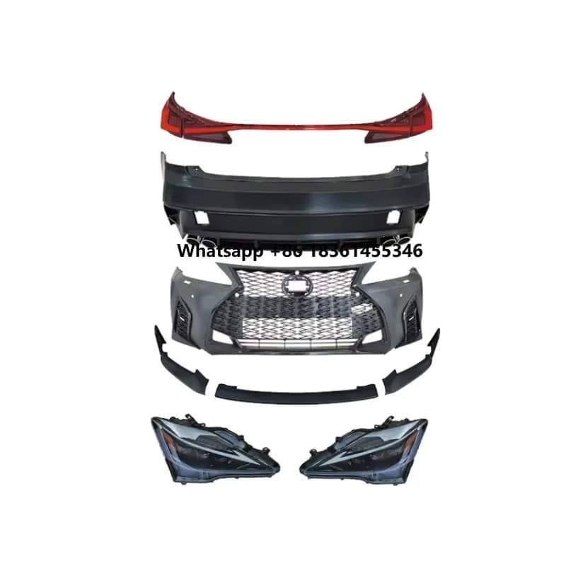 For  High Quality Is 250 2006-2012 Upgrade 2021Body Kit  Rear Bumper Body Kits