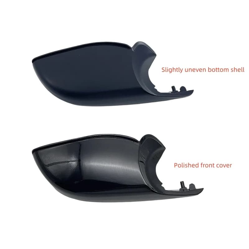 For BMW 5, 7, F18, F07, F02, the lower covers of the reversing mirrors, the lower shells of the mirrors, and the rear covers.